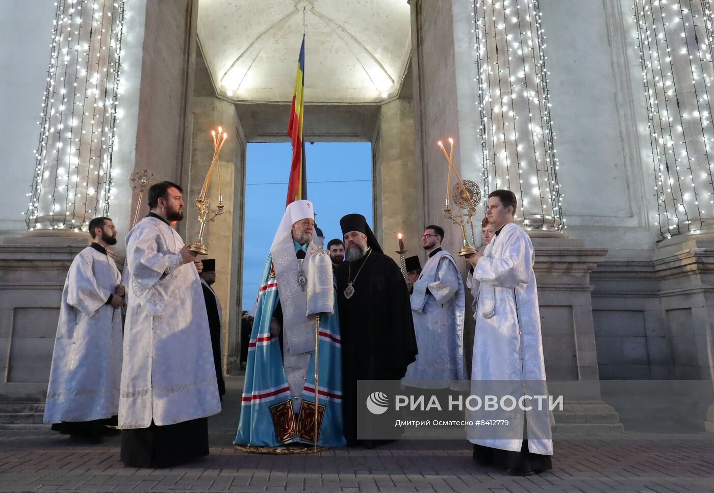 Пасхальное богослужение в странах СНГ