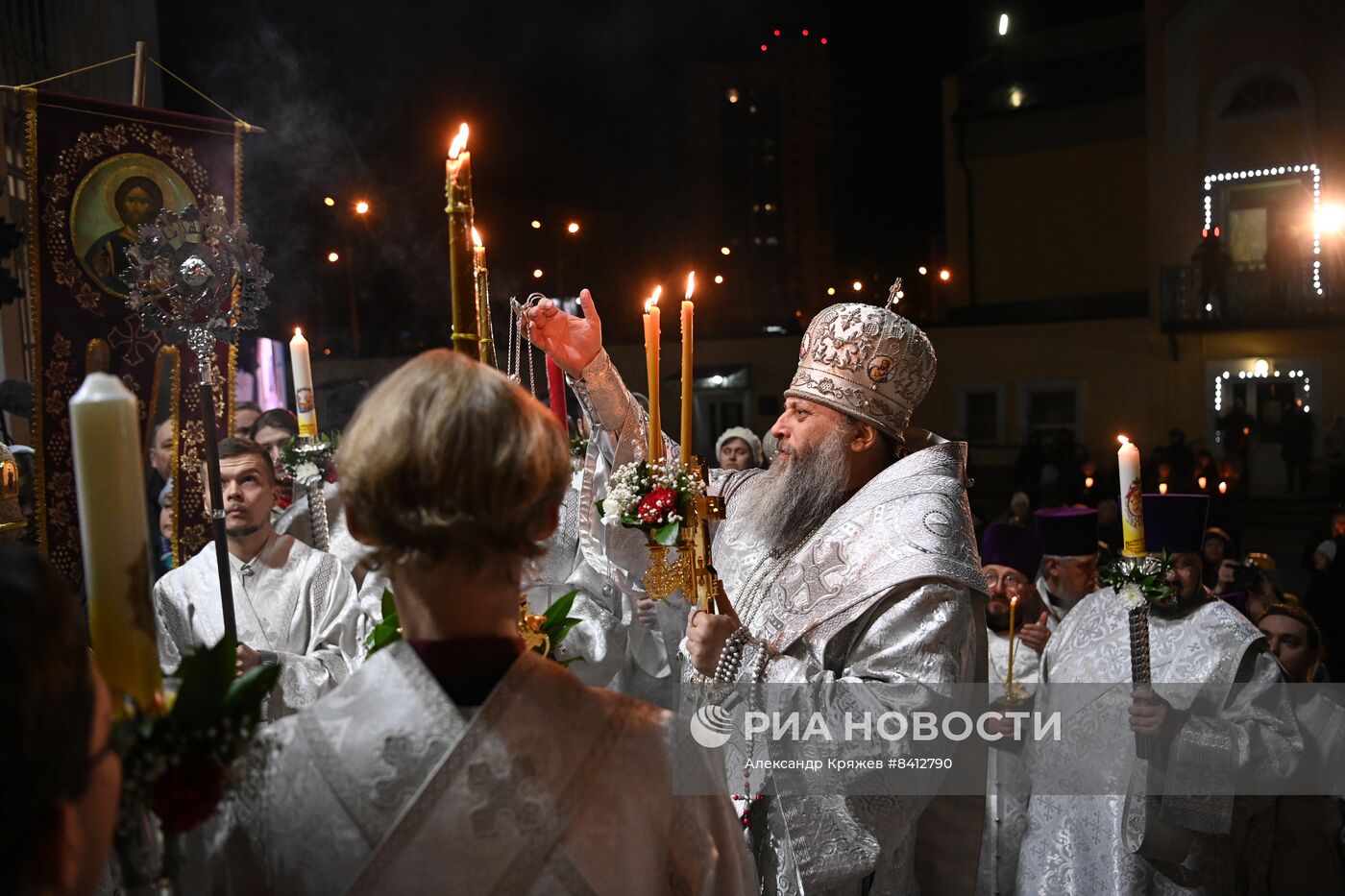 Пасхальные богослужения в России