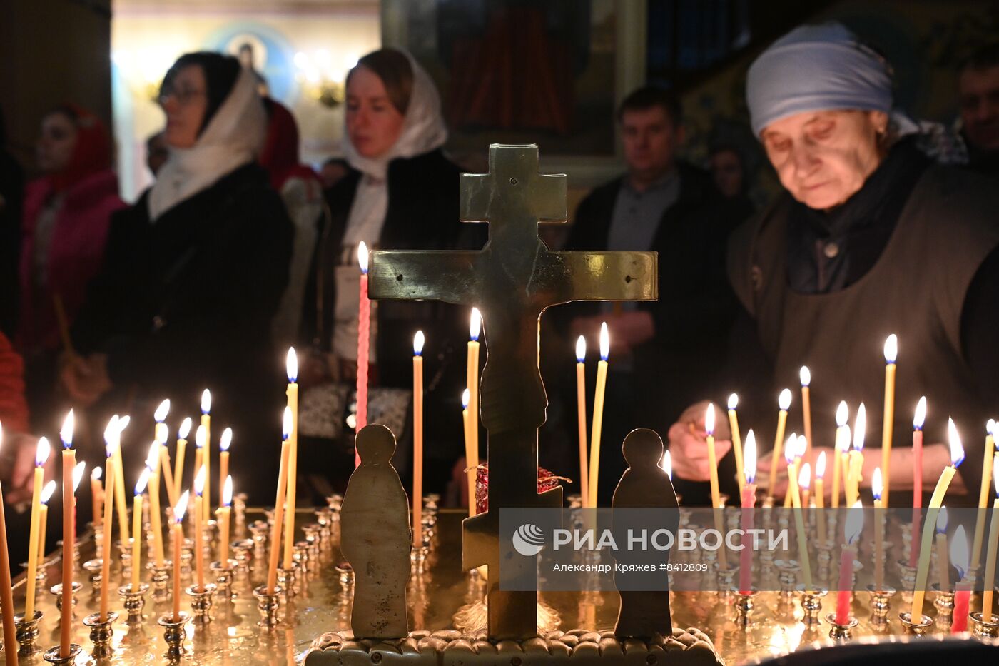 Пасхальные богослужения в России