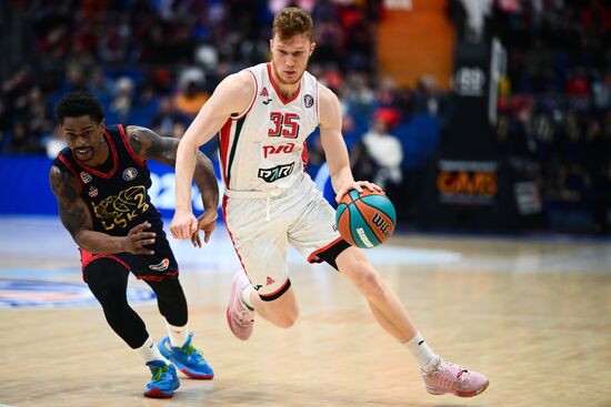 Баскетбол. Единая лига ВТБ. Матч ЦСКА - "Локомотив-Кубань"