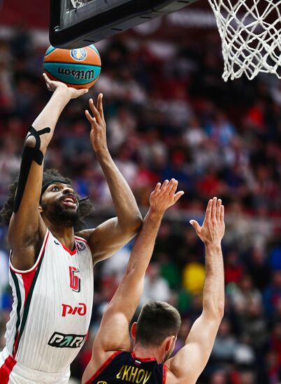 Баскетбол. Единая лига ВТБ. Матч ЦСКА - "Локомотив-Кубань"