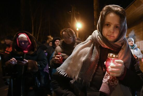 Пасхальные богослужения в России