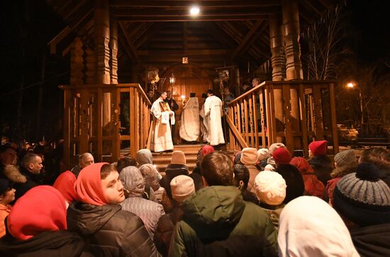 Пасхальные богослужения в России