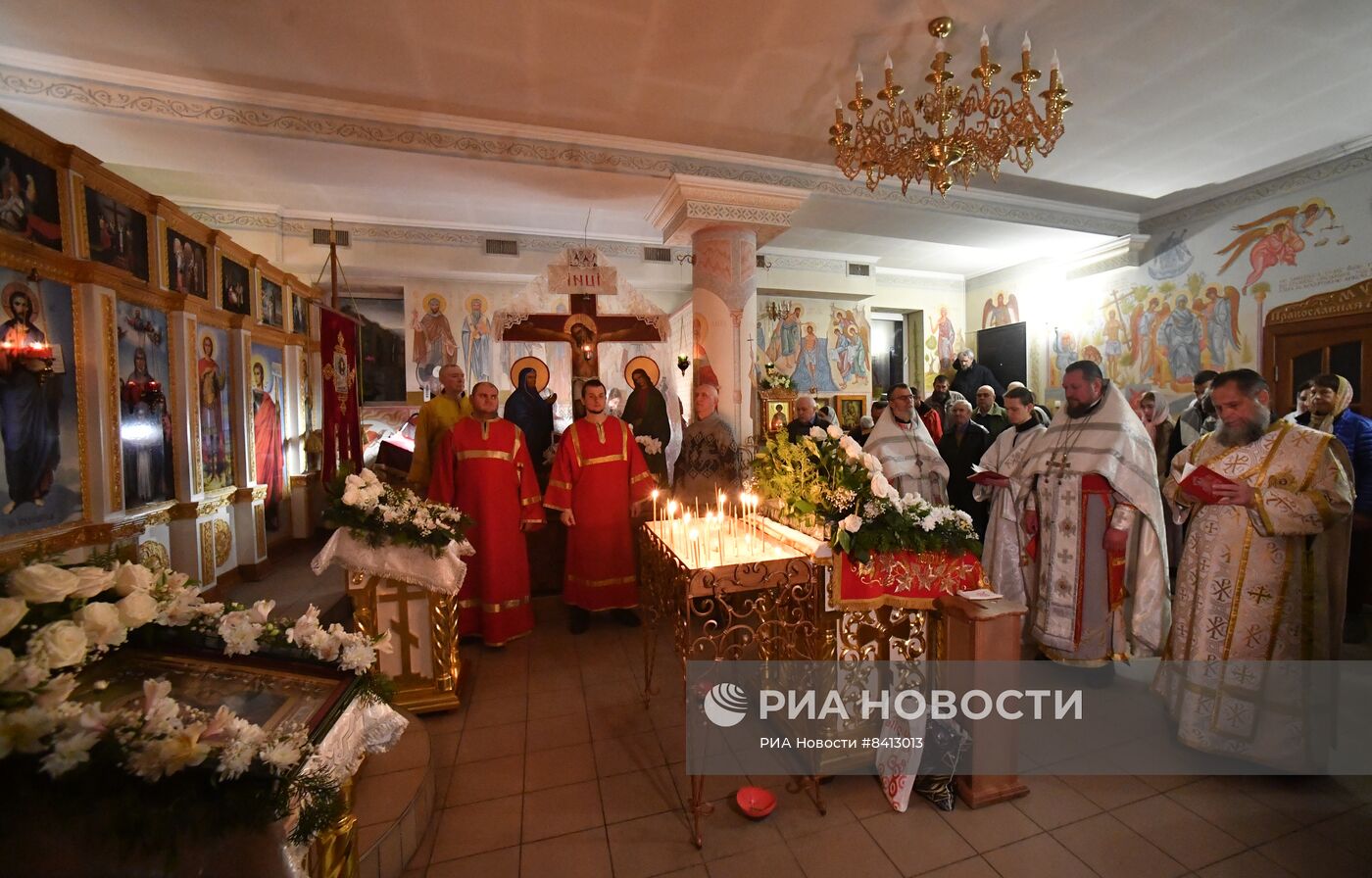 Пасхальные богослужения в России