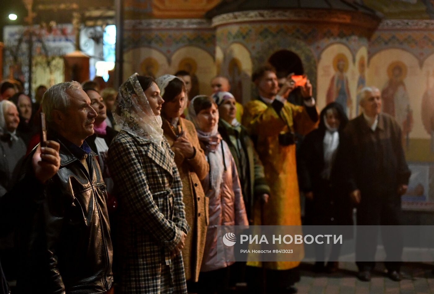 Пасхальные богослужения в России