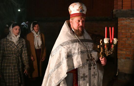 Пасхальные богослужения в России