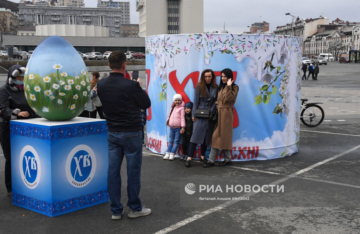 Пасхальный крестный ход во Владивостоке