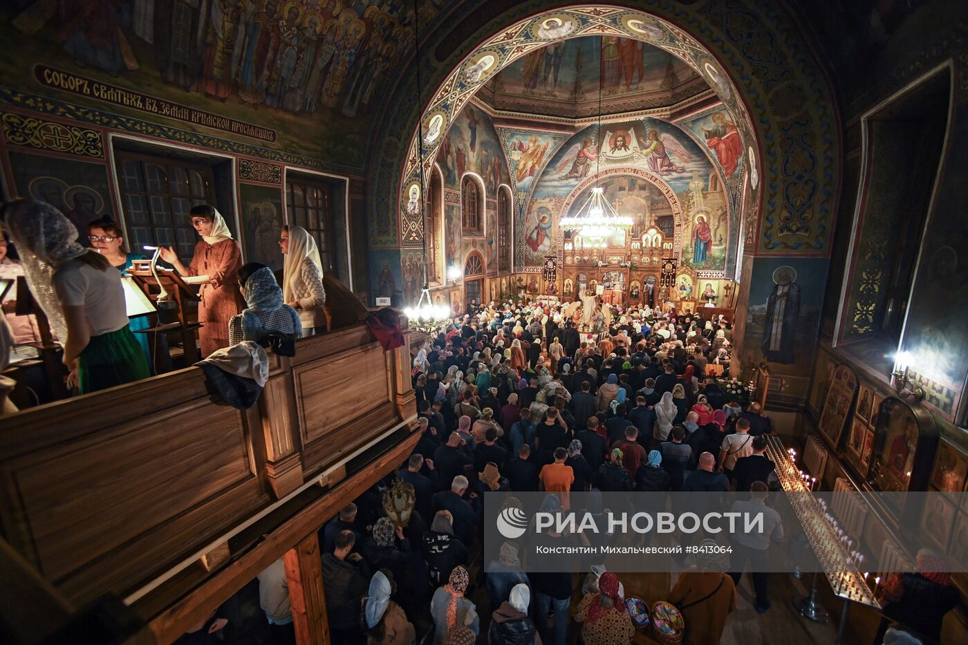 Пасхальные богослужения в России