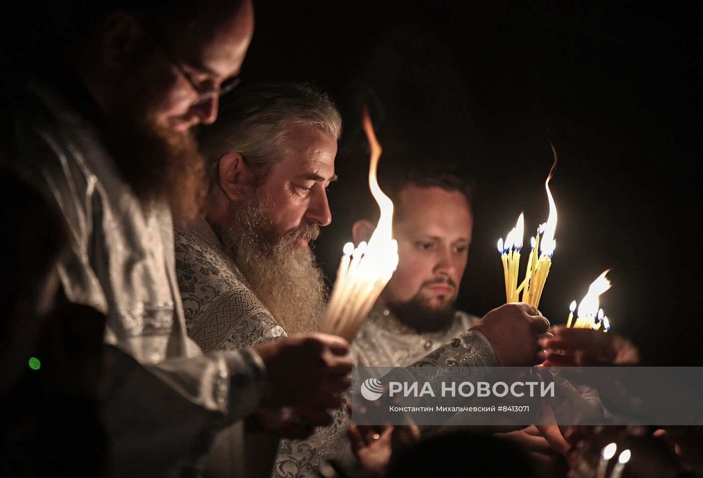 Пасхальные богослужения в России