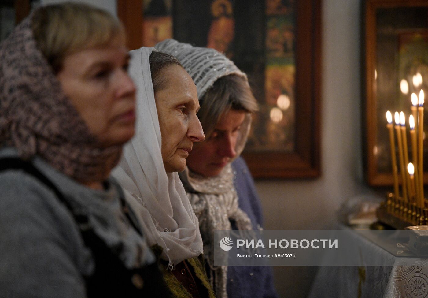 Пасхальное богослужение в странах СНГ