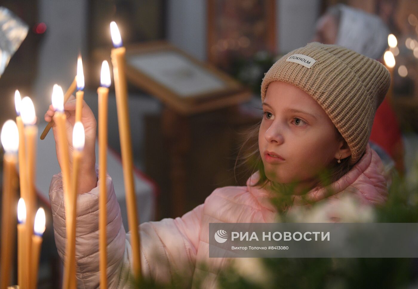 Пасхальное богослужение в странах СНГ