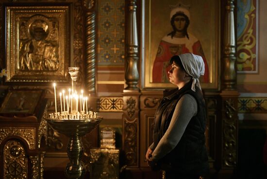 Пасхальные богослужения в России