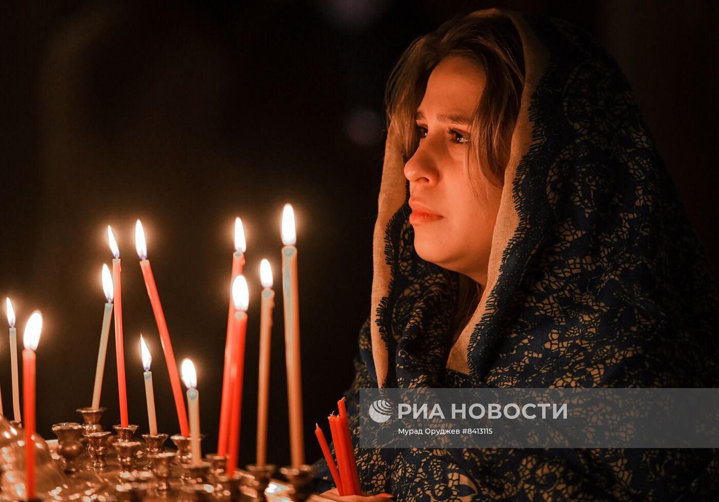 Пасхальное богослужение в странах СНГ