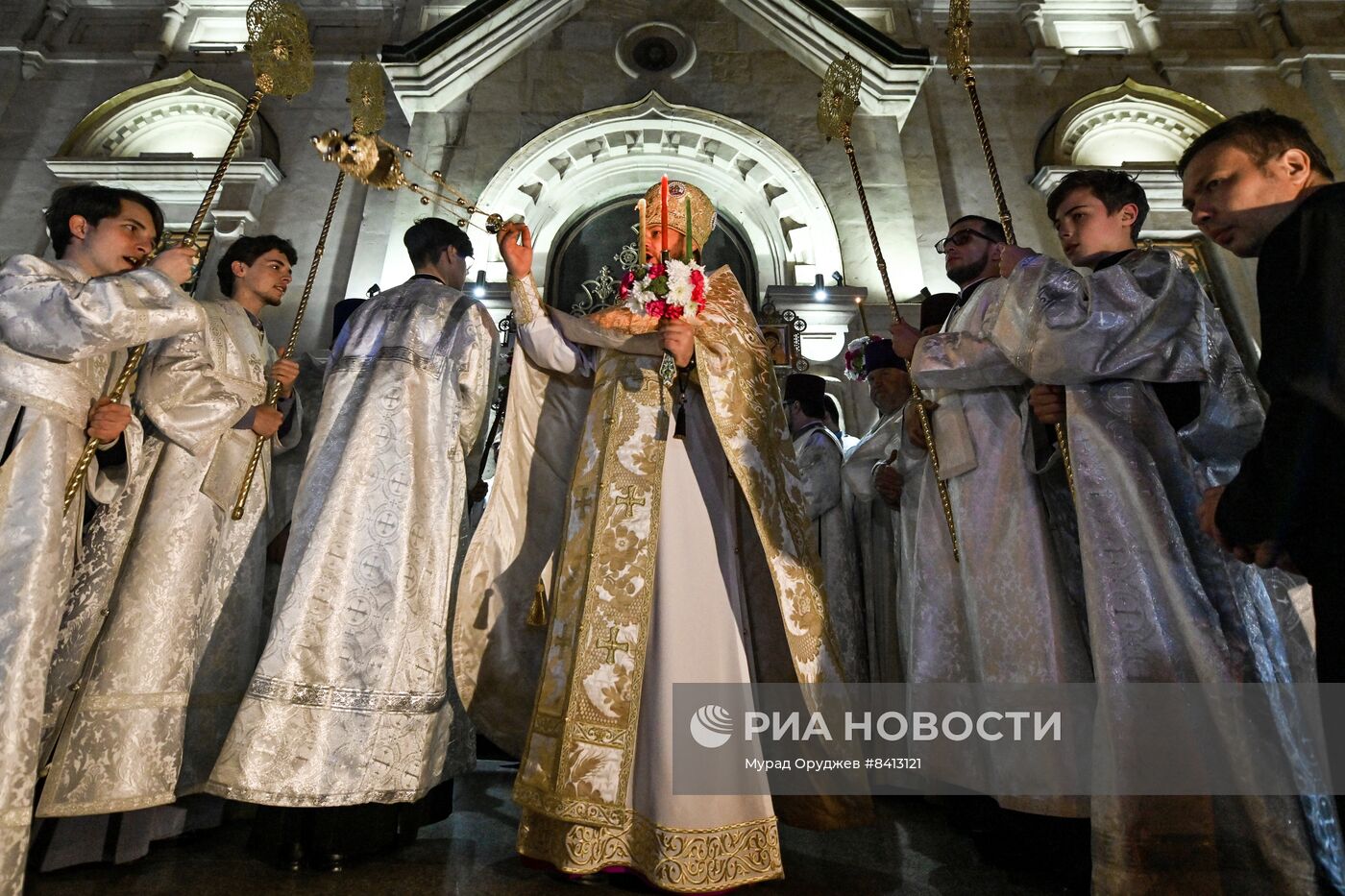 Пасхальное богослужение в странах СНГ