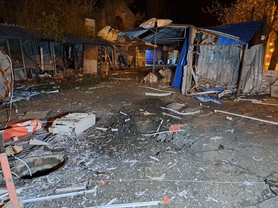 Центр Донецка подвергся обстрелу со стороны ВСУ  в пасхальную ночь