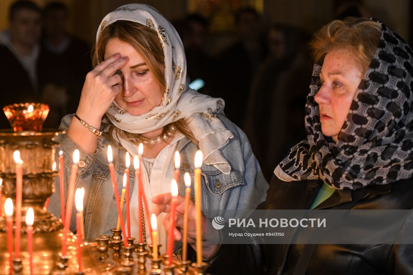 Пасхальное богослужение в странах СНГ