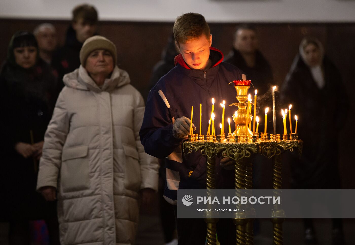 Пасхальные богослужения в России 
