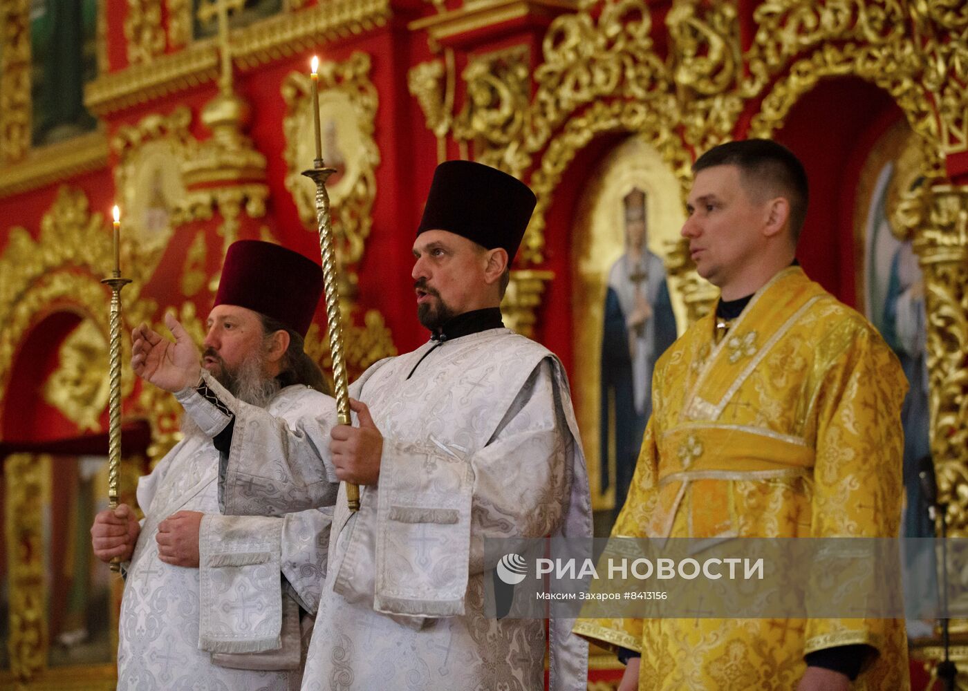 Пасхальные богослужения в России