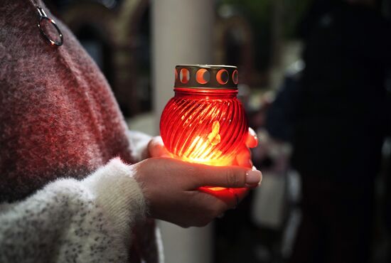 Пасхальные богослужения в России