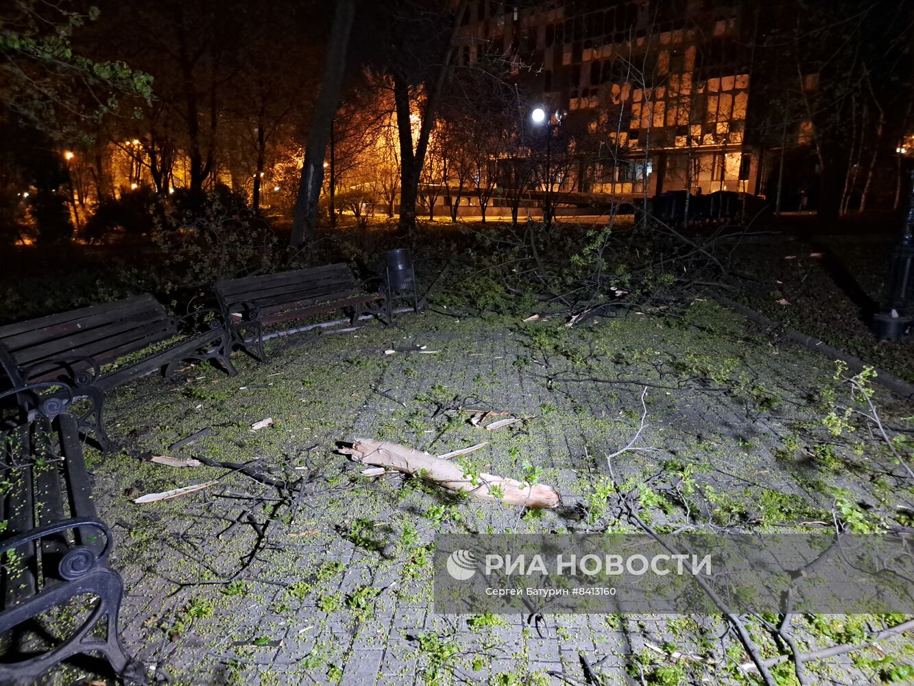 Центр Донецка подвергся обстрелу со стороны ВСУ  в пасхальную ночь