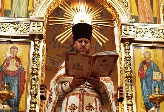 Пасхальные богослужения в России