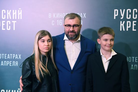 Премьера фильма "Русский крест"