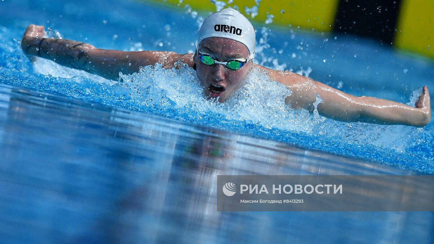 Плавание. Чемпионат России. Первый день