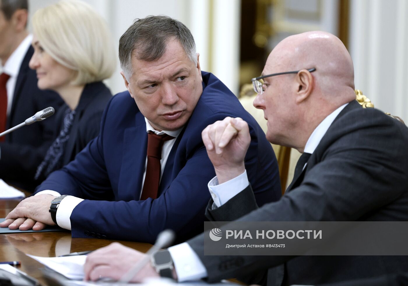  Премьер-министр РФ М. Мишустин провел совещание с вице-премьерами РФ