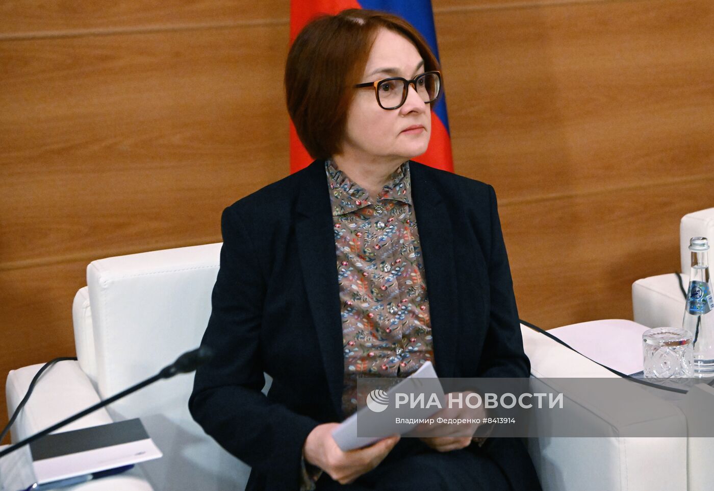 Встреча фракции КПРФ в Госдуме с главой Центробанка Э. Набиуллиной