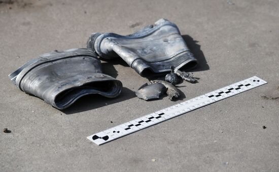 Последствия обстрела ВСУ Васильевки в Запорожской области