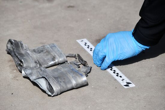 Последствия обстрела ВСУ Васильевки в Запорожской области