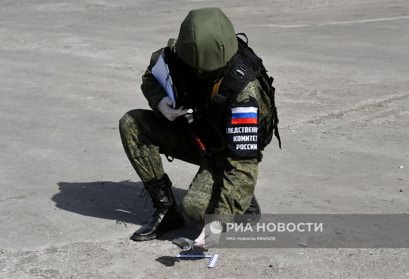 Последствия обстрела ВСУ Васильевки в Запорожской области
