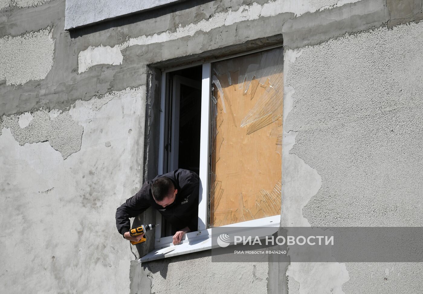 Последствия обстрела ВСУ Васильевки в Запорожской области