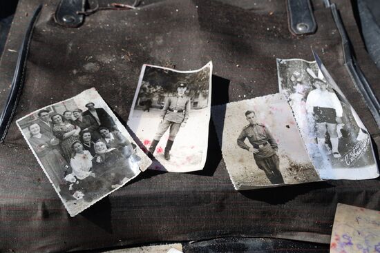 Бойцы ЧВК "Вагнер" в освобожденной части Артемовска