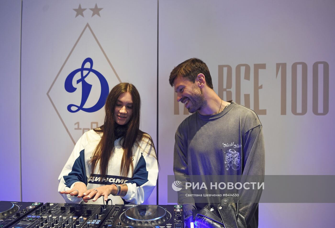 Открытие выставки "Динамо: на все сто!" в ГУМе