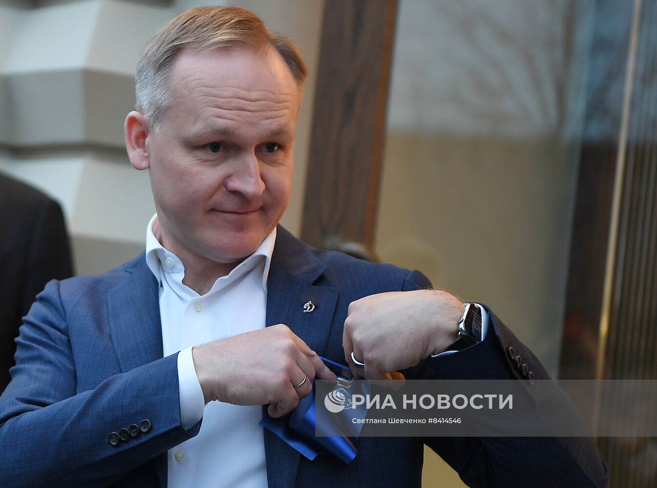 Открытие выставки "Динамо: на все сто!" в ГУМе