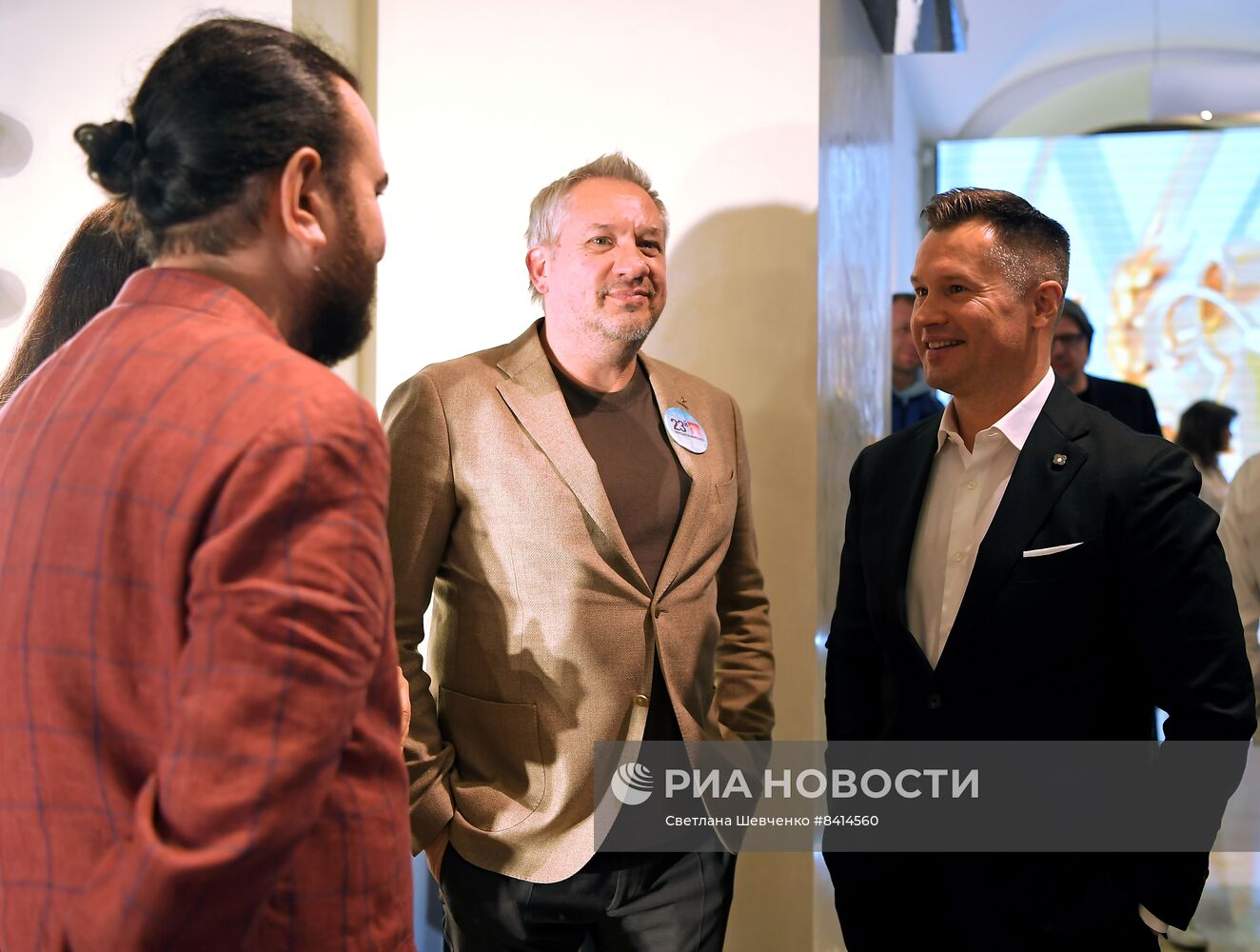 Открытие выставки "Динамо: на все сто!" в ГУМе