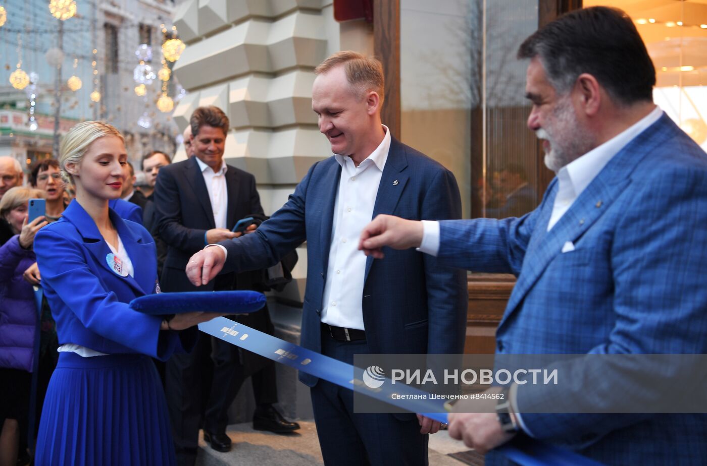 Открытие выставки "Динамо: на все сто!" в ГУМе