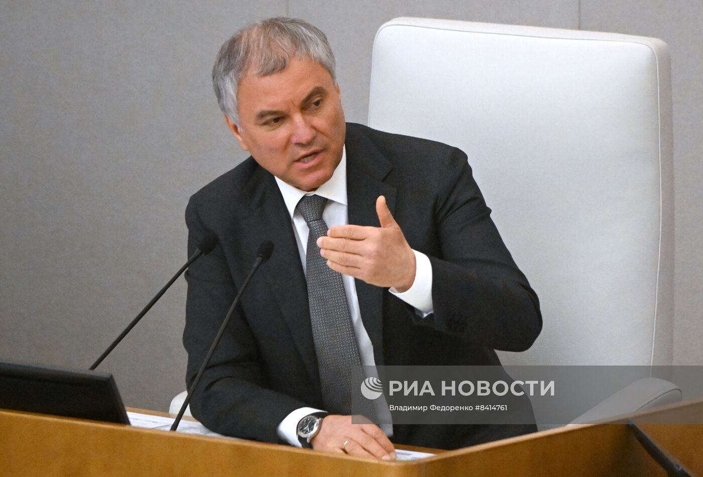 Пленарное заседание Госдумы РФ 