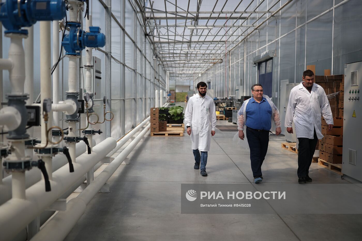 Работа центра селекции растений в Крымске