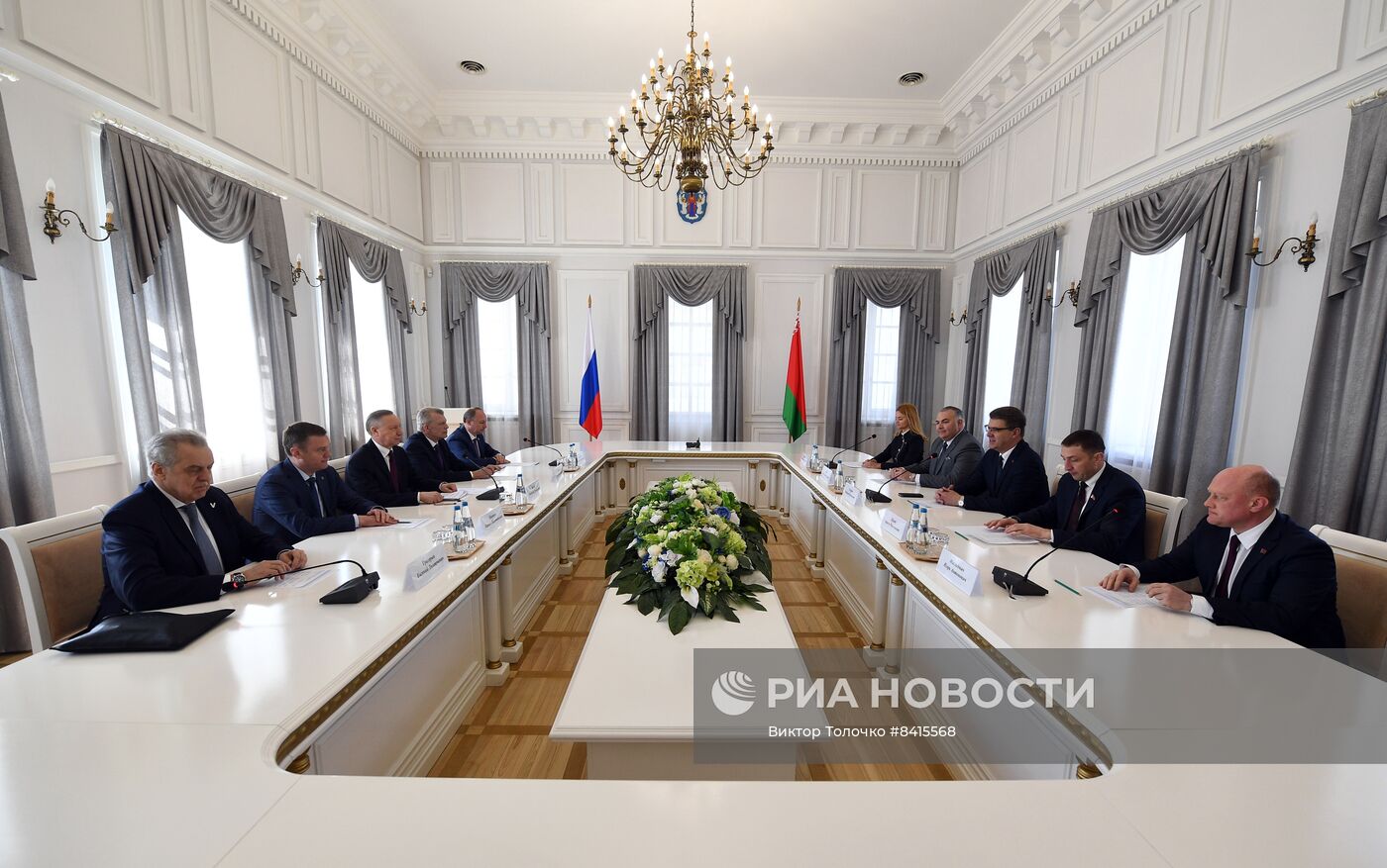 Визит губернатора Санкт-Петербурга А. Беглова в Белоруссию