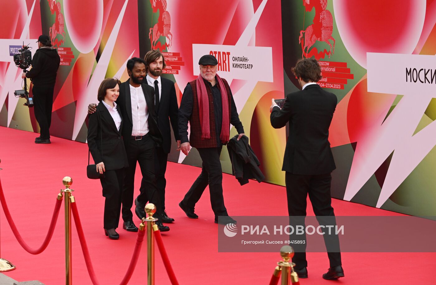 Церемония открытия 45-го Московского международного кинофестиваля 