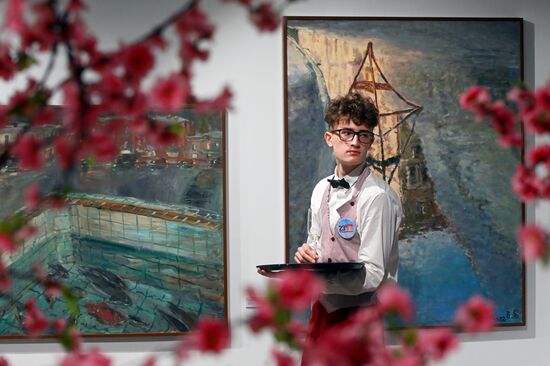 Открытие выставки Владимира Брайнина "Москва. Открытое письмо"