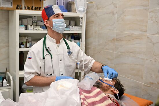 Фронтовой госпиталь в ЛНР