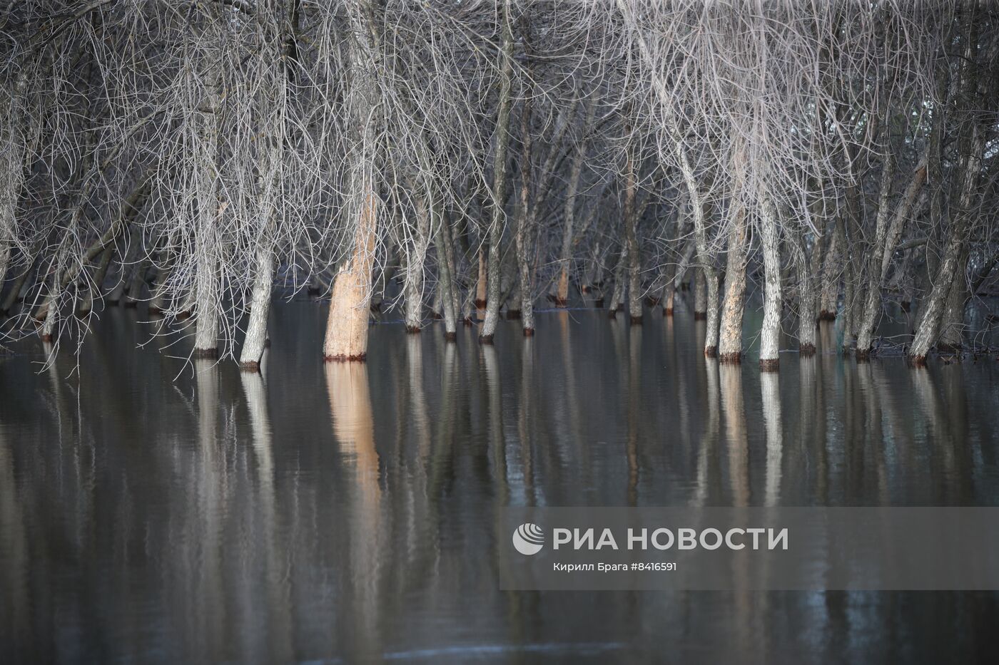 Режим сброса воды на Волжской ГЭС