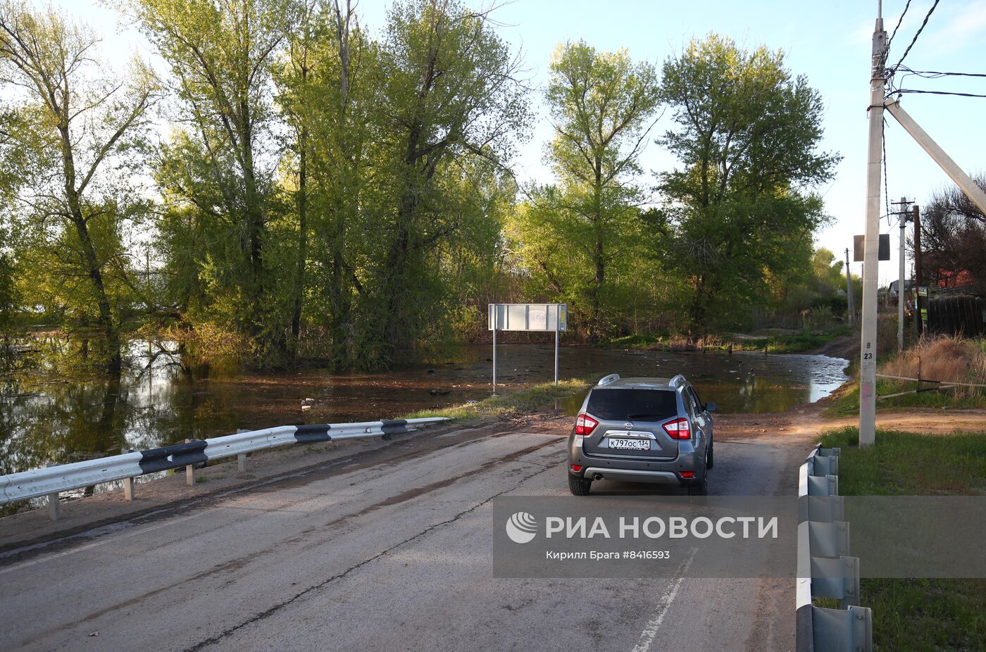 Режим сброса воды на Волжской ГЭС