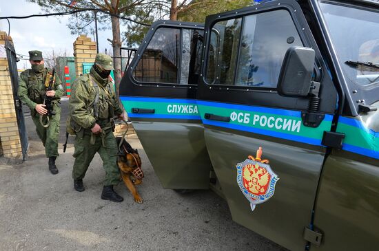 Учения по предотвращению незаконного пересечения границы РФ в Челябинской области