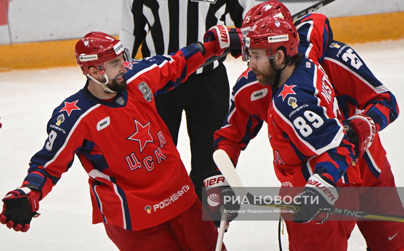 Хоккей. КХЛ. Финальная серия. Матч ЦСКА - "Ак Барс"