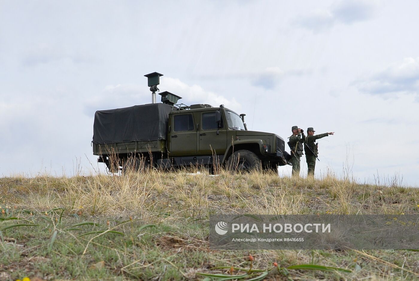 Учения по предотвращению незаконного пересечения границы РФ в Челябинской области