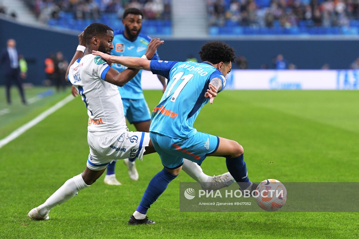 Футбол. РПЛ. Матч "Зенит" - "Динамо"